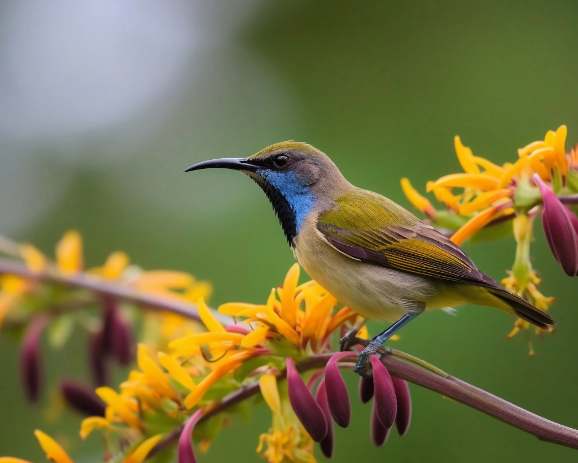 olive-backed-sunbird