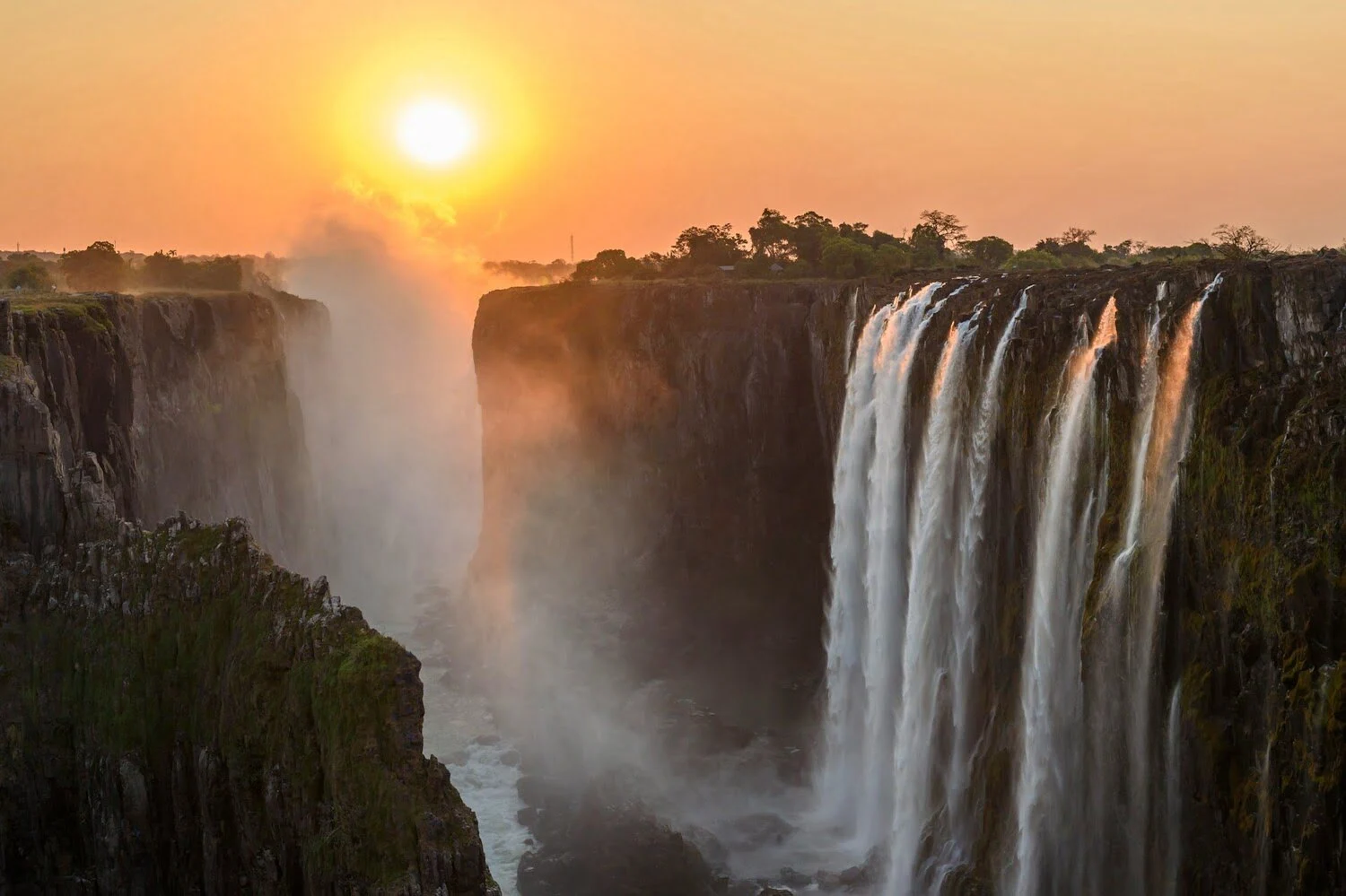 Victoria Fall in Zambia