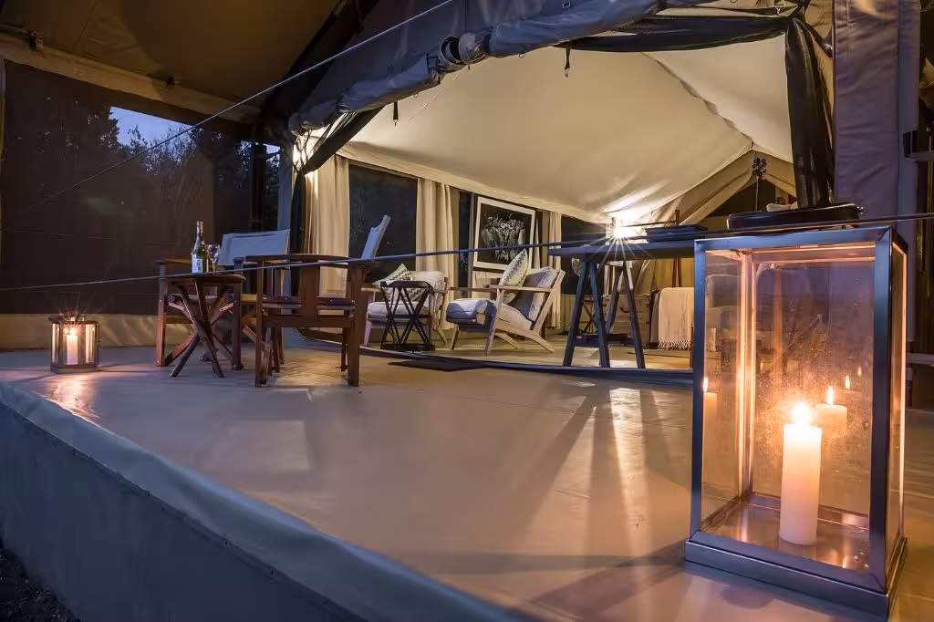 Entim Mara Camp Night View