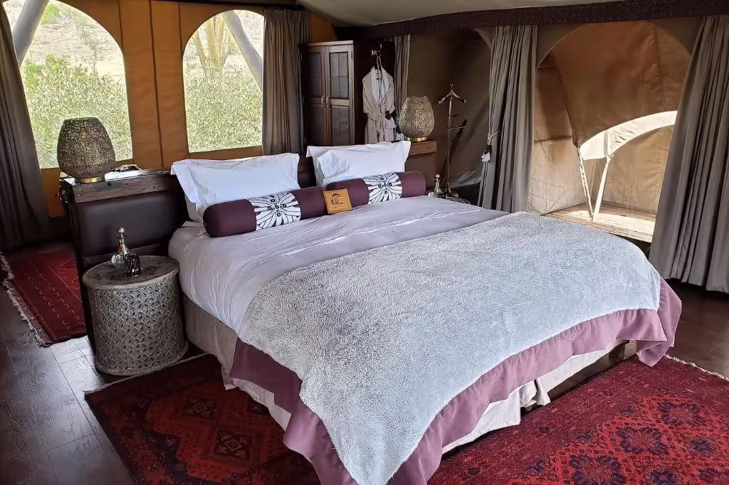 Mara Nyika Camp Safari Bedroom