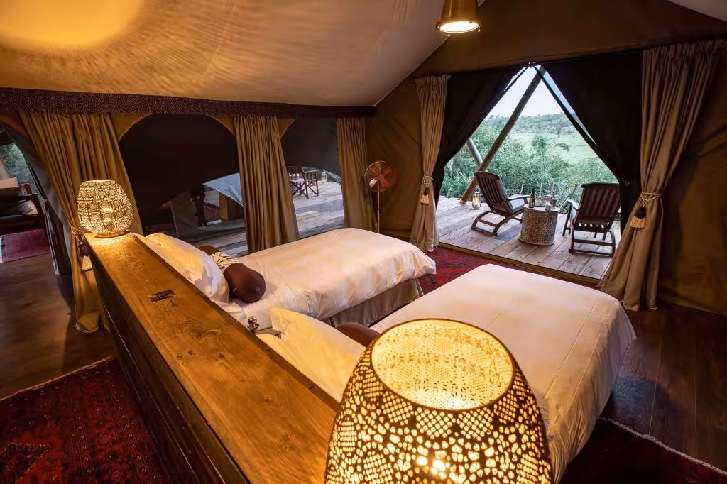 Mara Nyika Camp Tent Bedroom