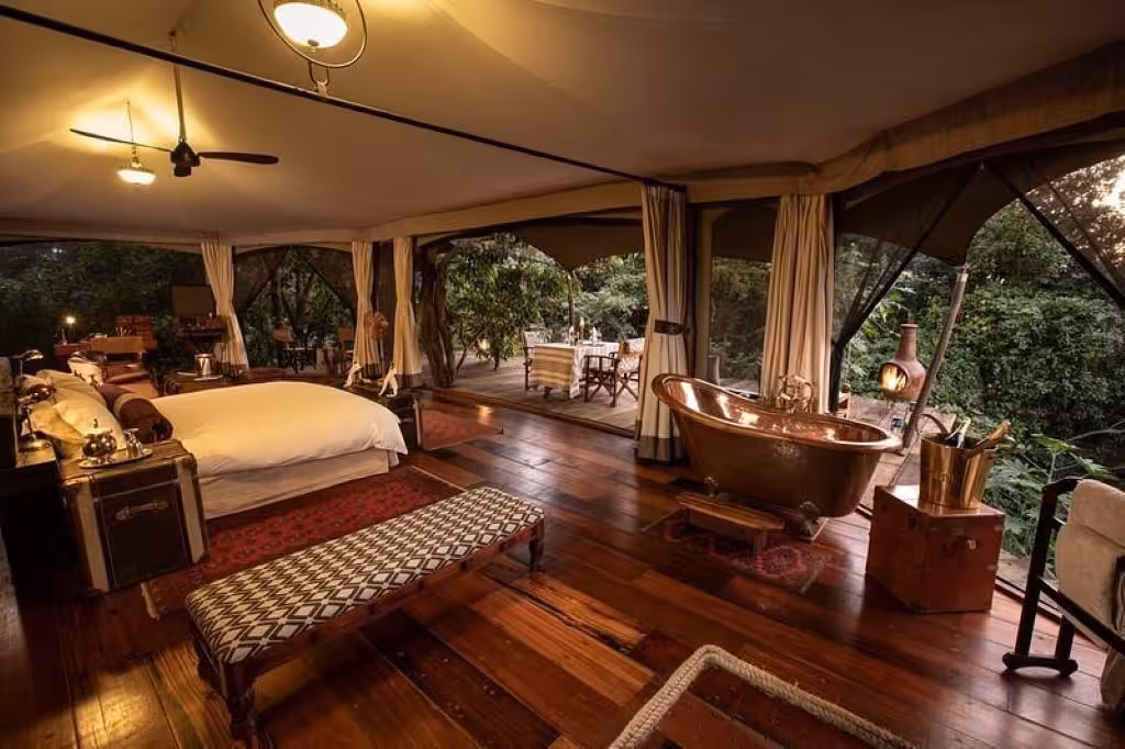 Mara Plains Camp Luxury Tent