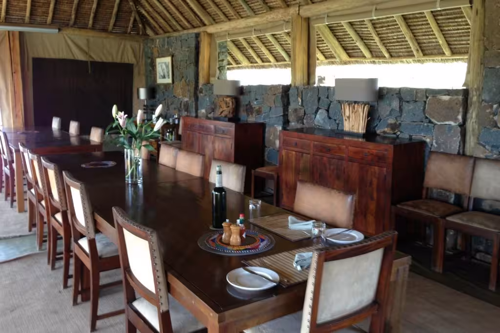 Naboisho Camp Dining View