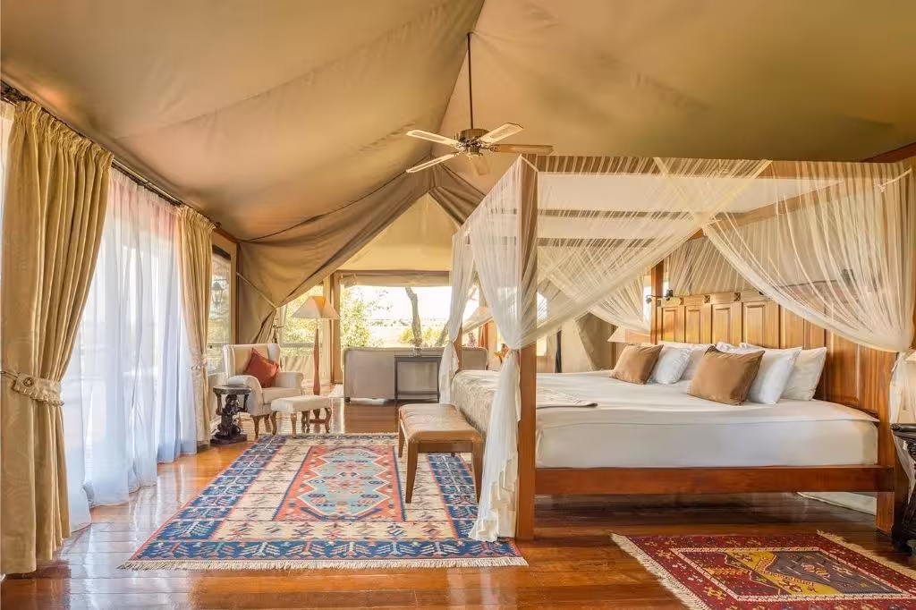 Olare Mara Kempinski Masai Mara Honeymoon Suite Spacious